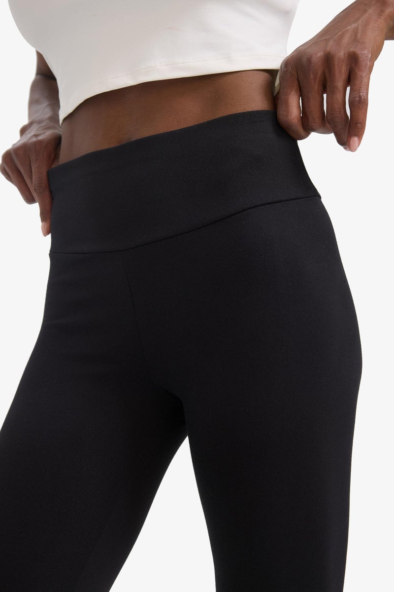 DeFacto Black Woman DeFactoFit Sports Leggings Casual - Image 5